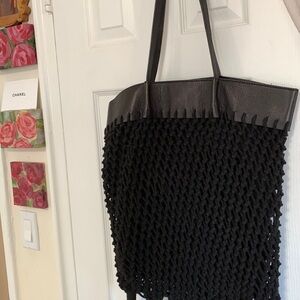 Black purse